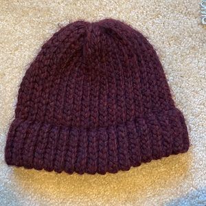Knit beanie